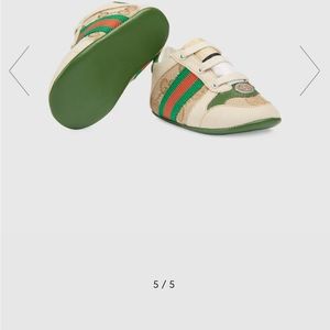 Baby Gucci shoes worn once still like brand new